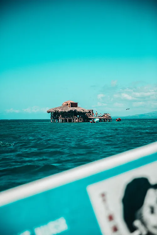 Floyd's Pelican Bar from the water